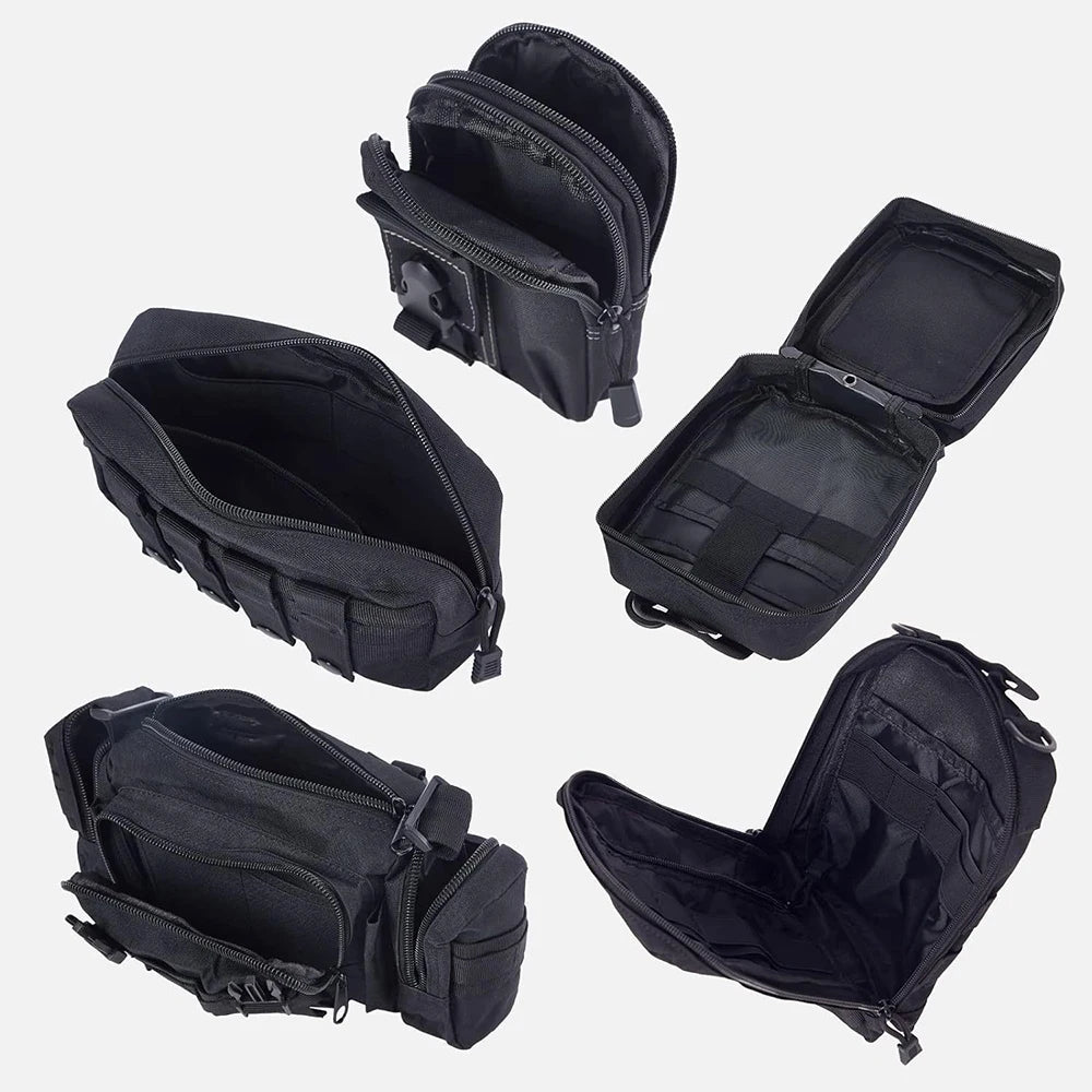 Car Seat Storage Organizer Seat Back Tactical Camo Hanging Bags Multi Pocket Storage Bag Multifunctional Car Stowing Tidy Pocket