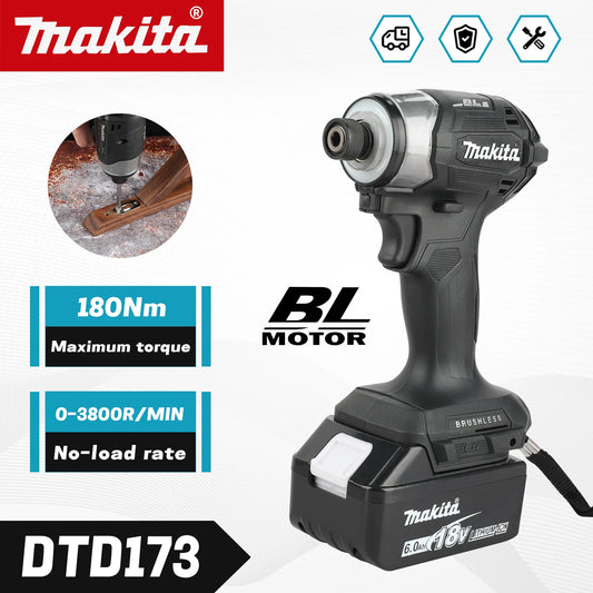 Makita DTD173 Brushless Akkuschrauber - 18V 3Ah Kompakt