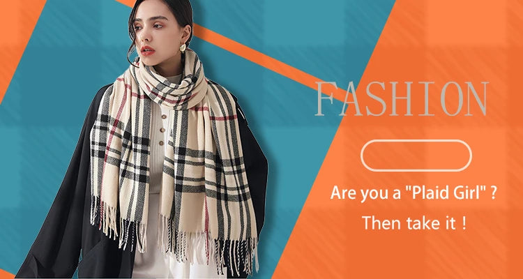 Kinelue FPWB61 Weicher Winterschal - Größe Uni Farbe Grau