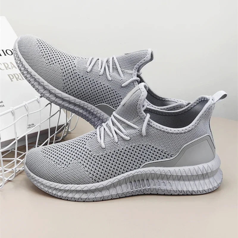 Men's Luxury Sneakers Fashion Trainer Athletic Casual Shoe High Quality Breathable Soft Running Walking Tennis Outdoor Man Shoes