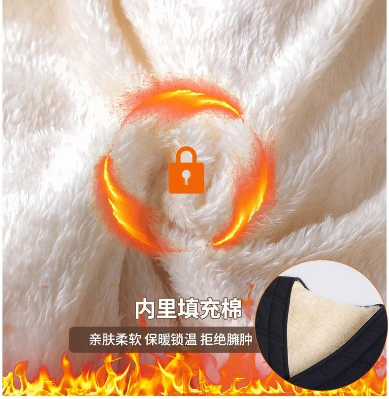 Winter Männer Warme Weste - Futter Polyester, Vlies, L