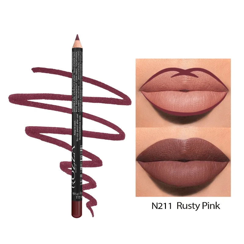 Choice Nude Lipliner Bleistift - 14 Farben Matt Wasserdicht