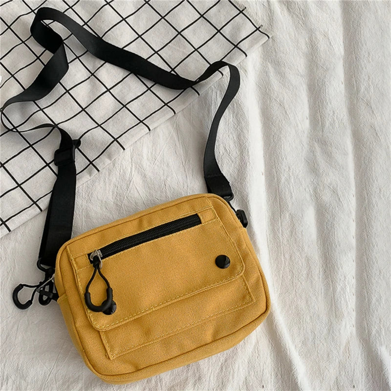 Umhängetasche 2025: Canvas Casual Versatile Fashion - Large Capacity Mobile Phone Coin Purse Women Collection