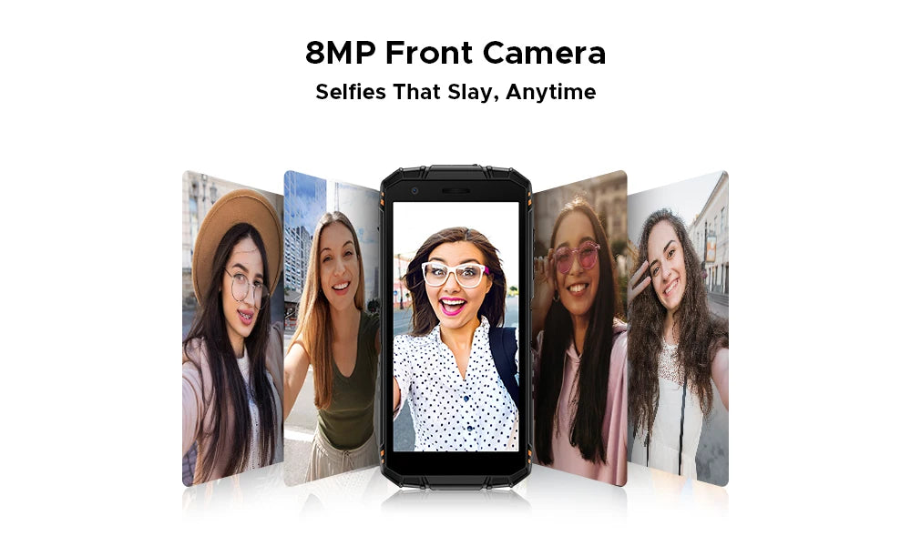 DOOGEE Fire 3 Max Robustes Telefon - 32 GB Und 256 GB, 18W, 5,5 Zoll