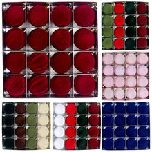 Neues Weihnachtsball-Set Handbemalt - Kapazität 40 Stück Ø6 cm