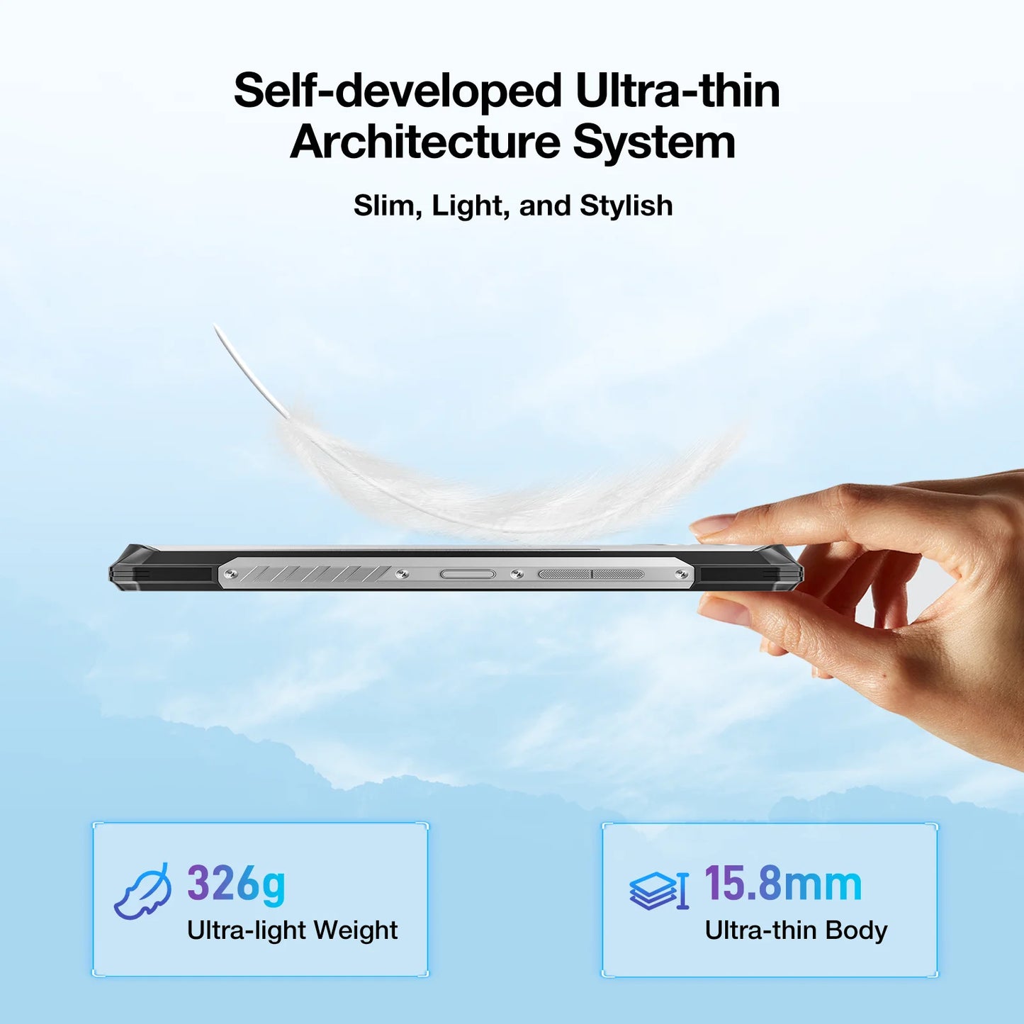 DOOGEE Blade10 Max Robustes - 10300 mAh 18W 6,56 Zoll Display