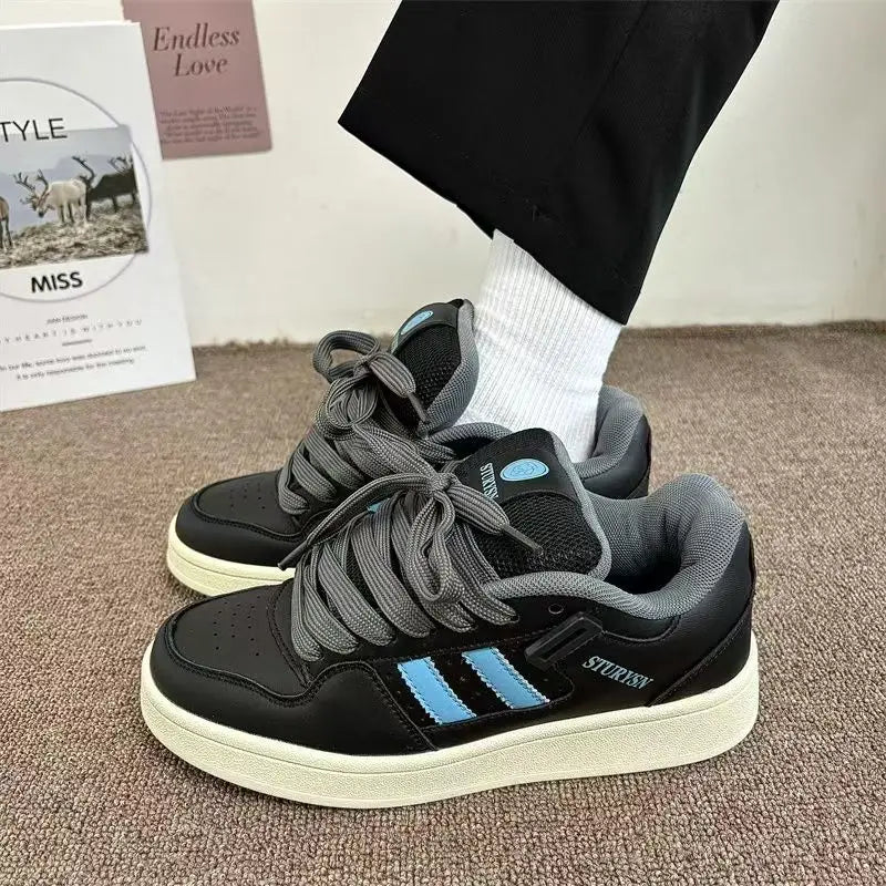 Skate Sneakers Man's New Man Skateboard Bread Shoes Retro National Trend Sport Shoe Wind Board Women Sneaker Y2k
