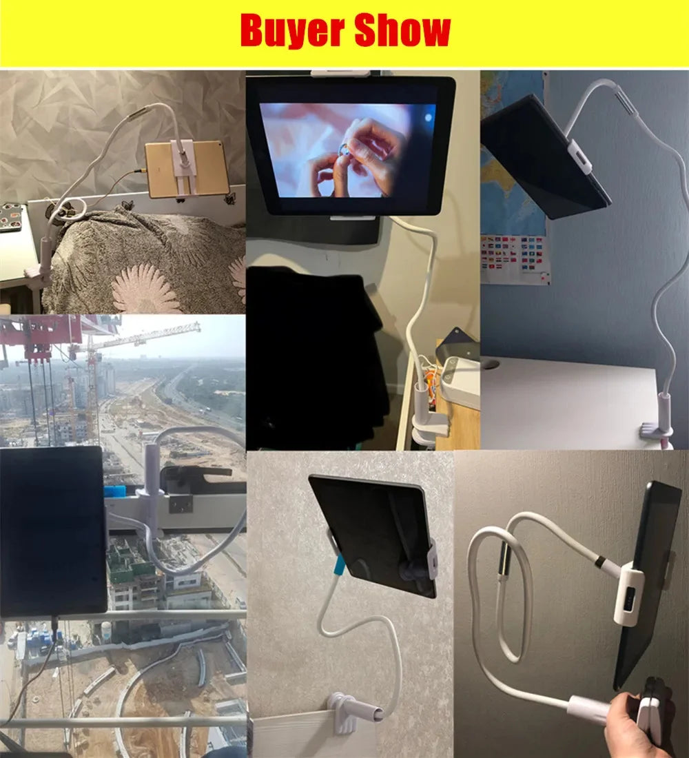 Tablet-Halterung 2025: Flexible Long Arm Stand 5-11'' Phone Tablet Support Xiaomi Samsung iPad Collection