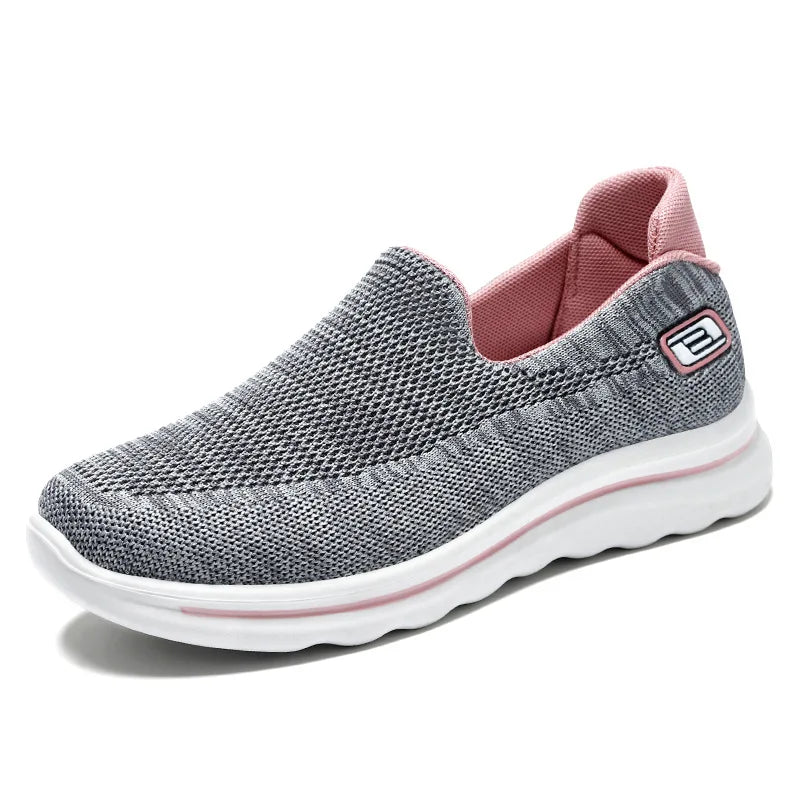 Atmungsaktive Frauen Sneakers 2025 - Leichtgewicht Weiblich Tennis Schuhe - Rutschfest Männer Sneakers Outdoor Weich Vulkanisiert Schuhe Casual Sommer