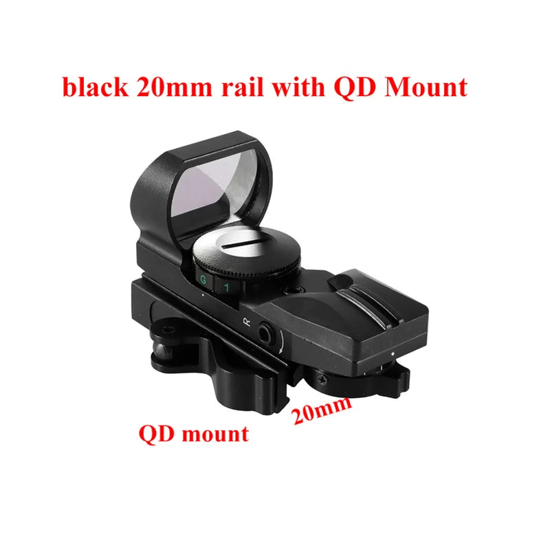Bestsight Holographisch Rotpunktvisier - 20mm Schiene 6x