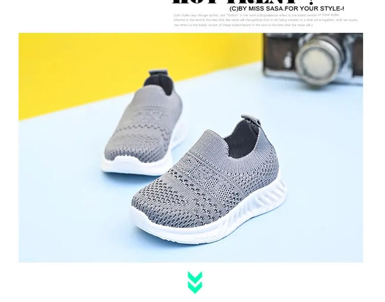 Kinder Sneaker 2025 - Toddler Schuhe Jungen Mädchen - Weiches Innenfutter Rutschfest Gummi Außensohlen - Baby Atmungsaktive Sportsschuhe