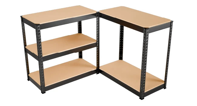 NBVCX Lagerregal Schwerlast - Traglast 640 Kg, 160x80x40 Cm, 8 Ebenen by Golden Bridge Store