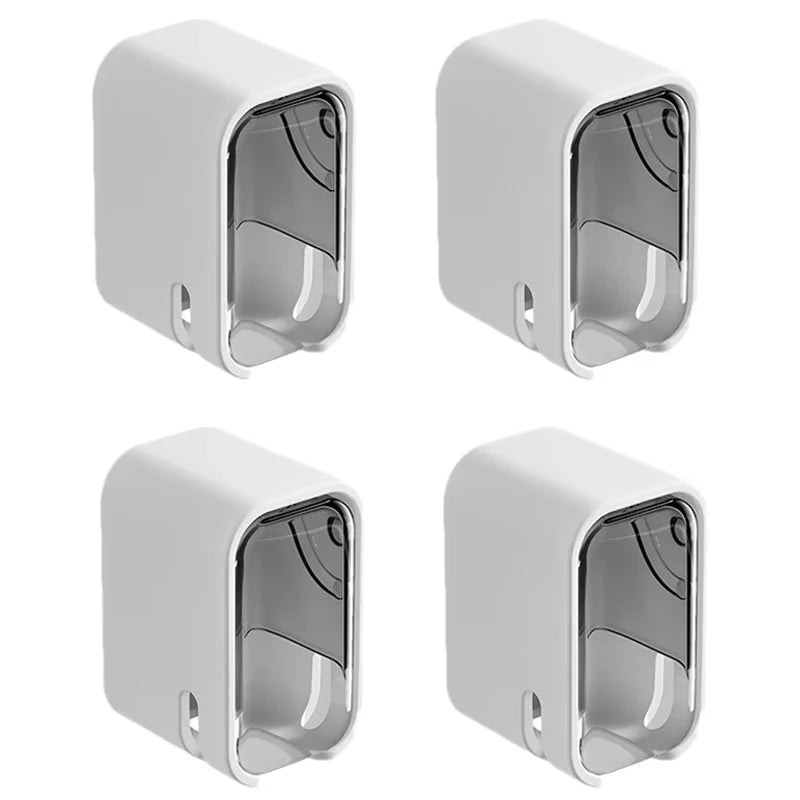 NONEM Zahnbürstenhalter Wandmontage - Kapazität Vier Zahnbürsten, Größe25x9x6