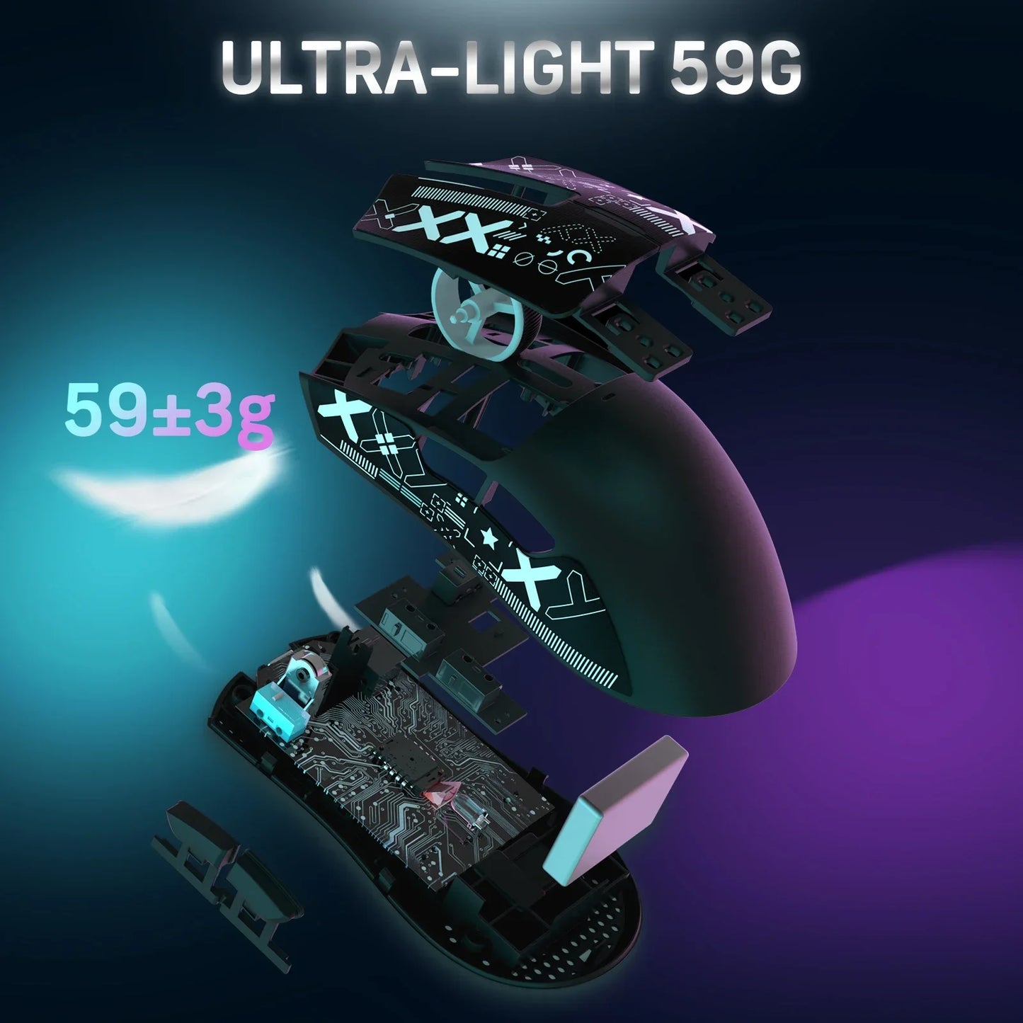 Gaming-Maus 2025: ATTACK-SHARK X11 Wireless - PixArt PAW3311 Collection