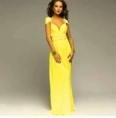 Sexy Women Boho Maxi Club Dress Red Bandage Long Dress Party Multiway Bridesmaids Convertible Infinity Robe Longue Femme
