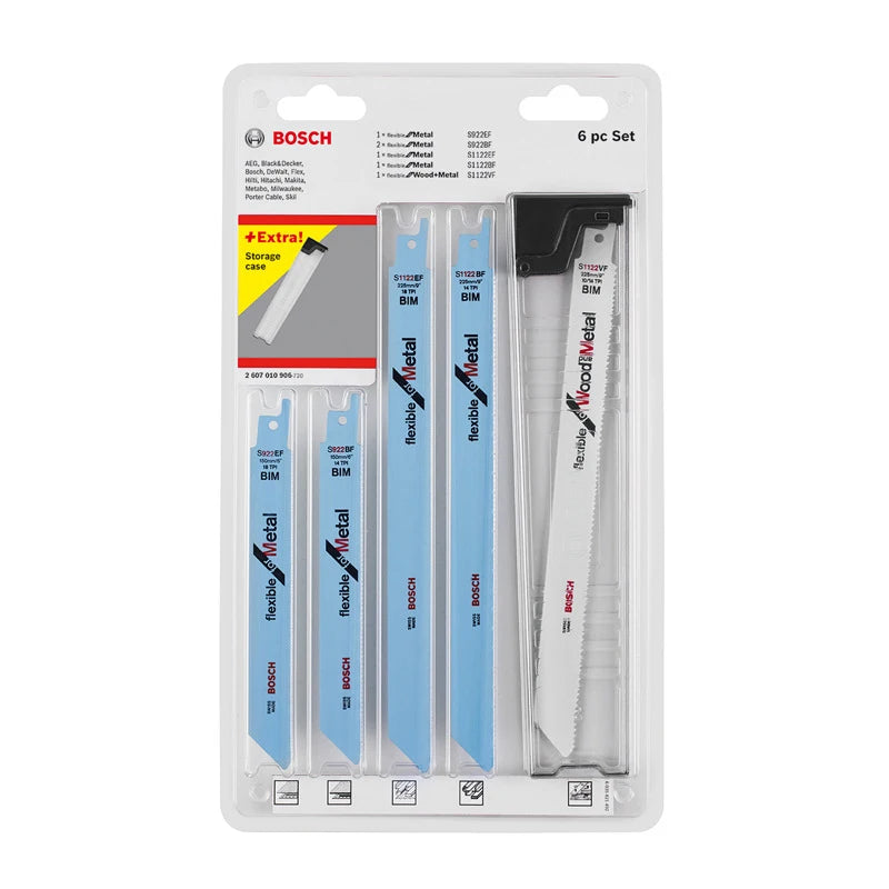 Bosch Reciprocating Saw Blade Universal Wood Metal Cutting Saber Saw Blades Electric Saw Saber for Bosch Gsa 18V/12V Accessories
