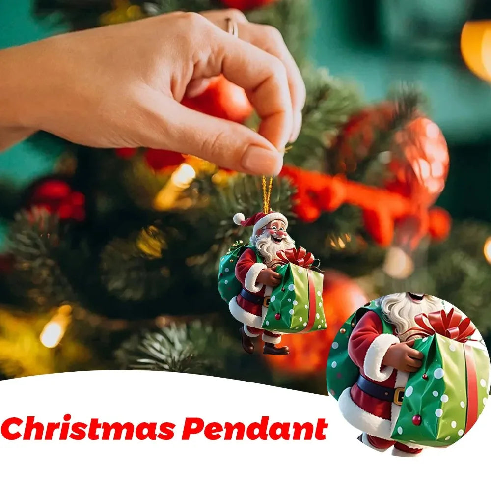 Choice Santa Set Festliche Kugeln - Inhalt 7, Größe 8 cm, Kunststoff