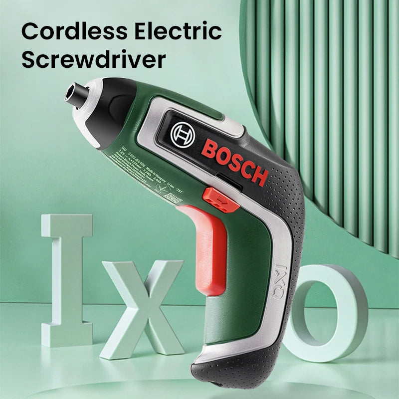Akkuschrauber 2025: Bosch IXO 7 Cordless Electric Screwdriver USB Rechargeable - IXO 7th Compact 5.5Nm Max Torque Portable Power Machine Collection