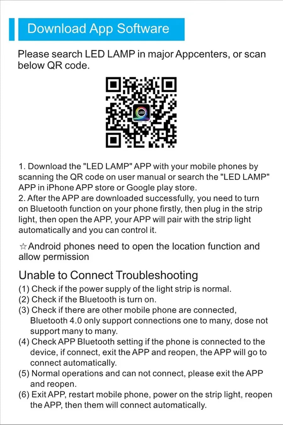 PAMNNY Smart App Control Wasserfall Lichterkette - USB-betrieben, Über 200 LEDs