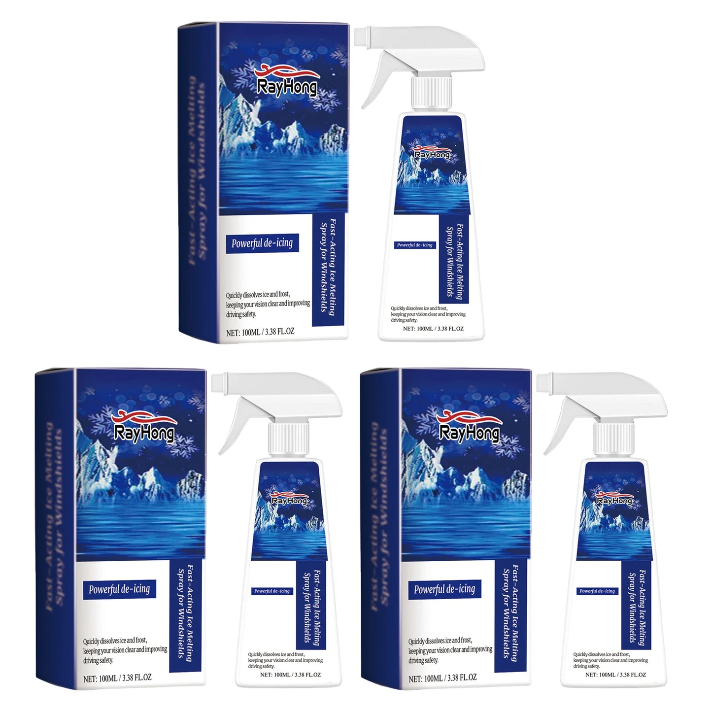 MAKEUPEATING Enteiserspray Schnellwirkend - 100ml Auto