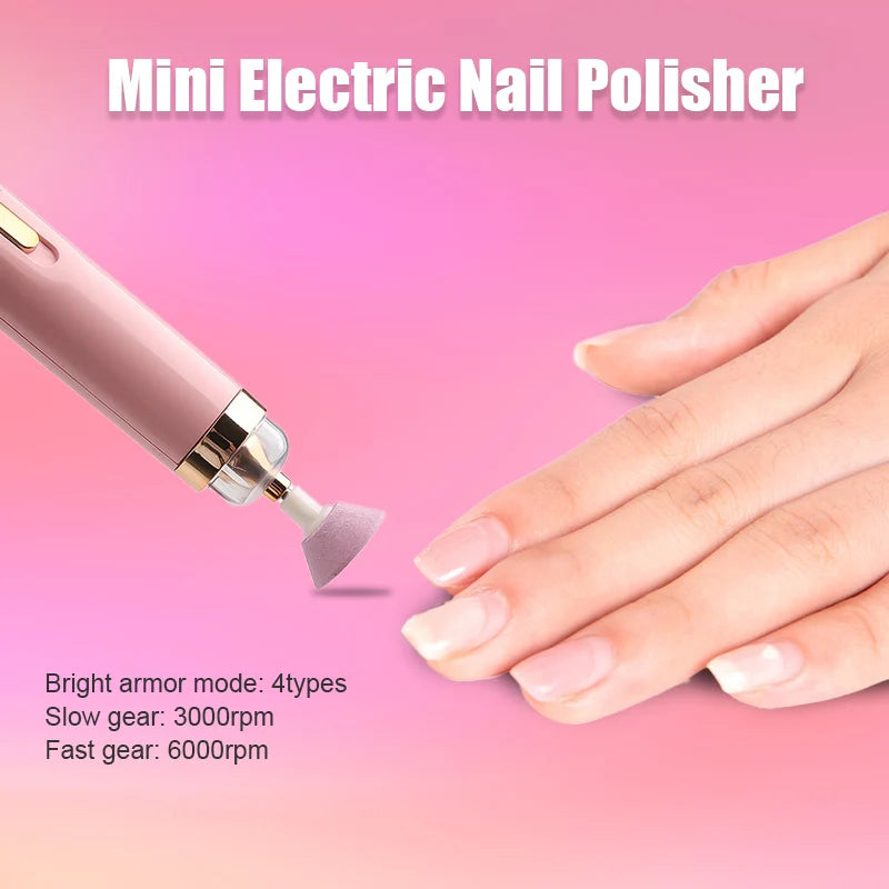 Choice 5in1 Elektrische Nagelfräse Mit Licht - 20000RPM 5W