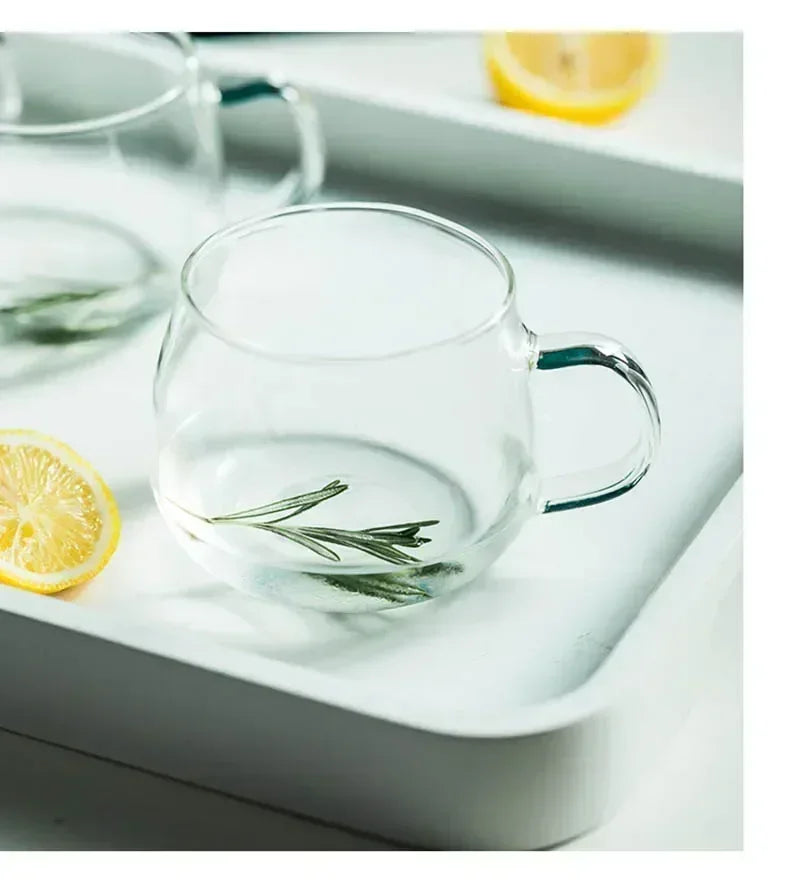 Borosilikat Teekanne Transparent Hitzebeständig - 1,8L Glas