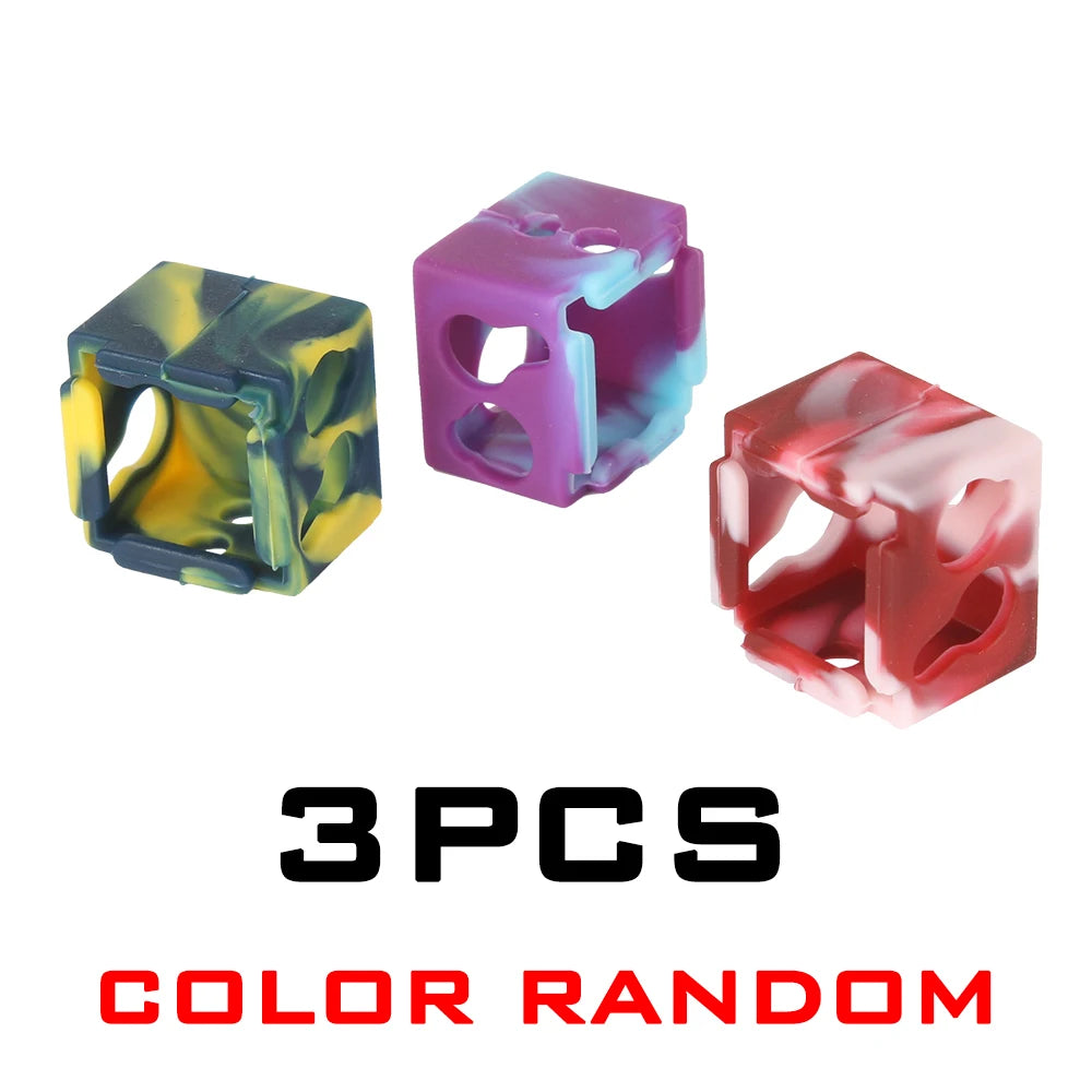 LERDGE Aluminium Heat Block For J-head Extruder HotEnd 3D Printers High Temp Silicone Socks Parts BP6 Heating Block Accessories