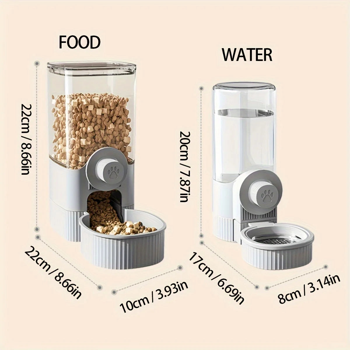 Choice Hängend Automatischer Futterspender - 1200ml Schale