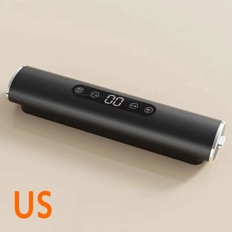 Vacuum Sealer Household Packaging Machine Portable Fresh-keeping Machine Lcd Screen Automatic Four Modes Plastic Bag Sealant