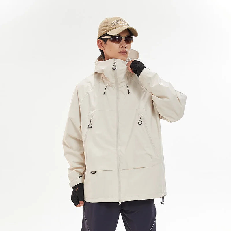 OutdoorPro Wanderjacke Wasserdicht - Unisex 700g S-XXL