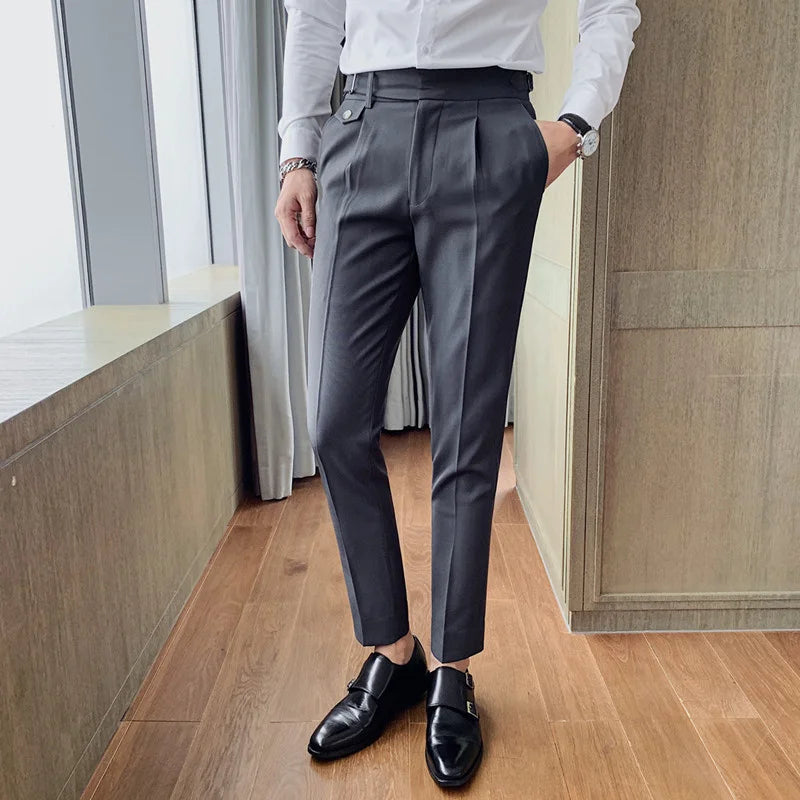 HUBEI B365 Slim Fit - Herren Polyester Hose Gr.29-36