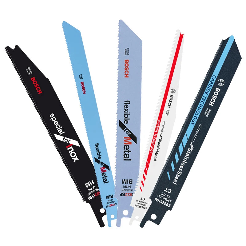 Bosch Reciprocating Saw Blade Universal Wood Metal Cutting Saber Saw Blades Electric Saw Saber for Bosch Gsa 18V/12V Accessories