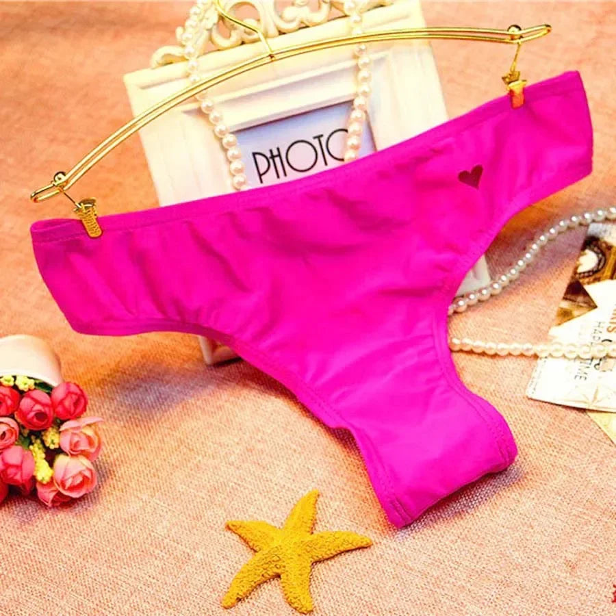 COZOK Bikini-Höschen 2025 - Brazilian Tanga Bottom in Weiß & Schwarz