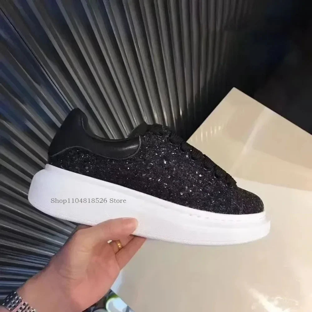 AEVYVKV Elevate Sneaker Innenhöhe Erhöhend - Größe 36-44, Sohlendicke 3,5 cm, Leichtes Gewicht