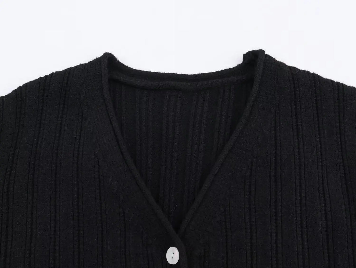 CN Jiangsu Cardigan V-Neck - Knopfverschluss, Länge Regular, Stoffgewicht 120–220 g/m²