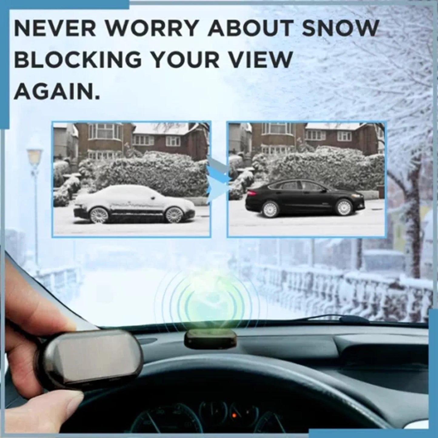 Anti-freezing Device Winter Car Window