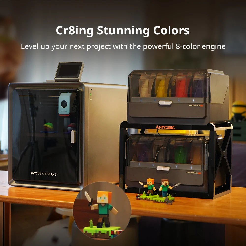 Anycubic Kobra S1 Combo Multicolor - 600mm s CoreXY