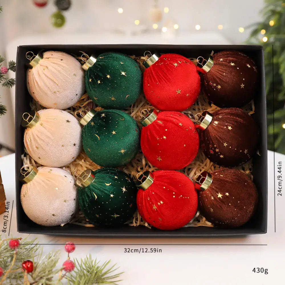 Choice Weihnachtskugeln - 12er Set Ø6 cm Glas Christbaumschmuck