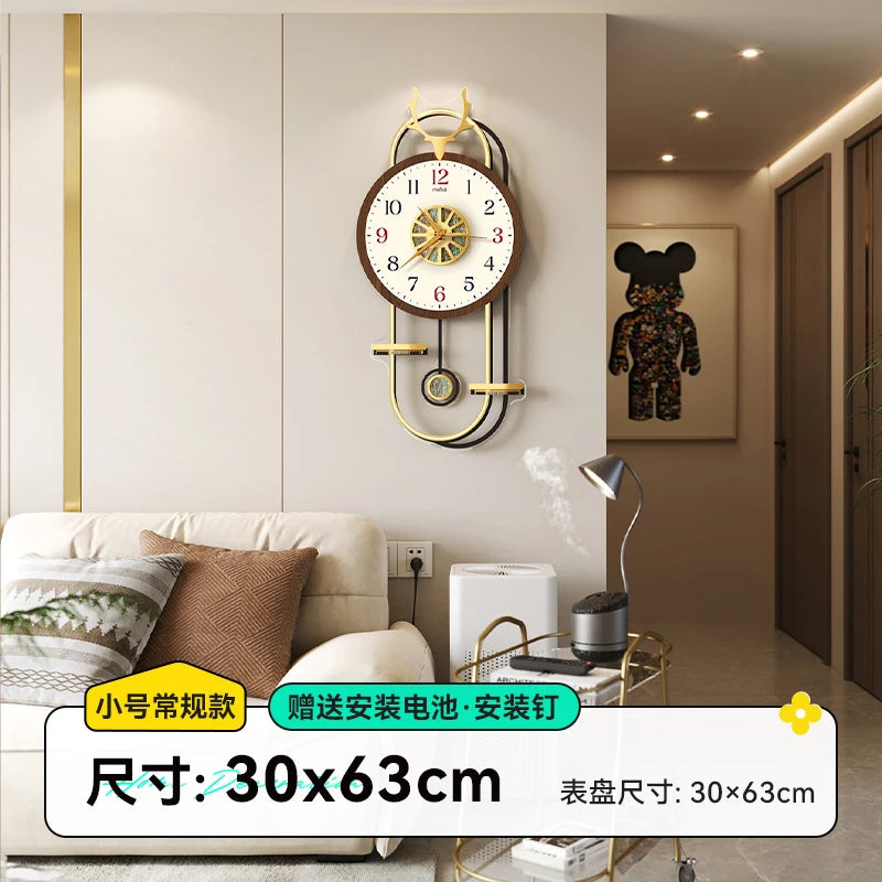 Modern Digital Clocks Wall Nordic Design Luminous Living Room Clock Wall Luminous Art Relogio De Parede Room Decorarion