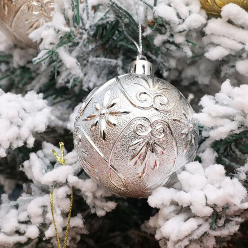 Choice Christbaumkugeln Bruchsicher - Kunststoff 6 Stück 4 cm