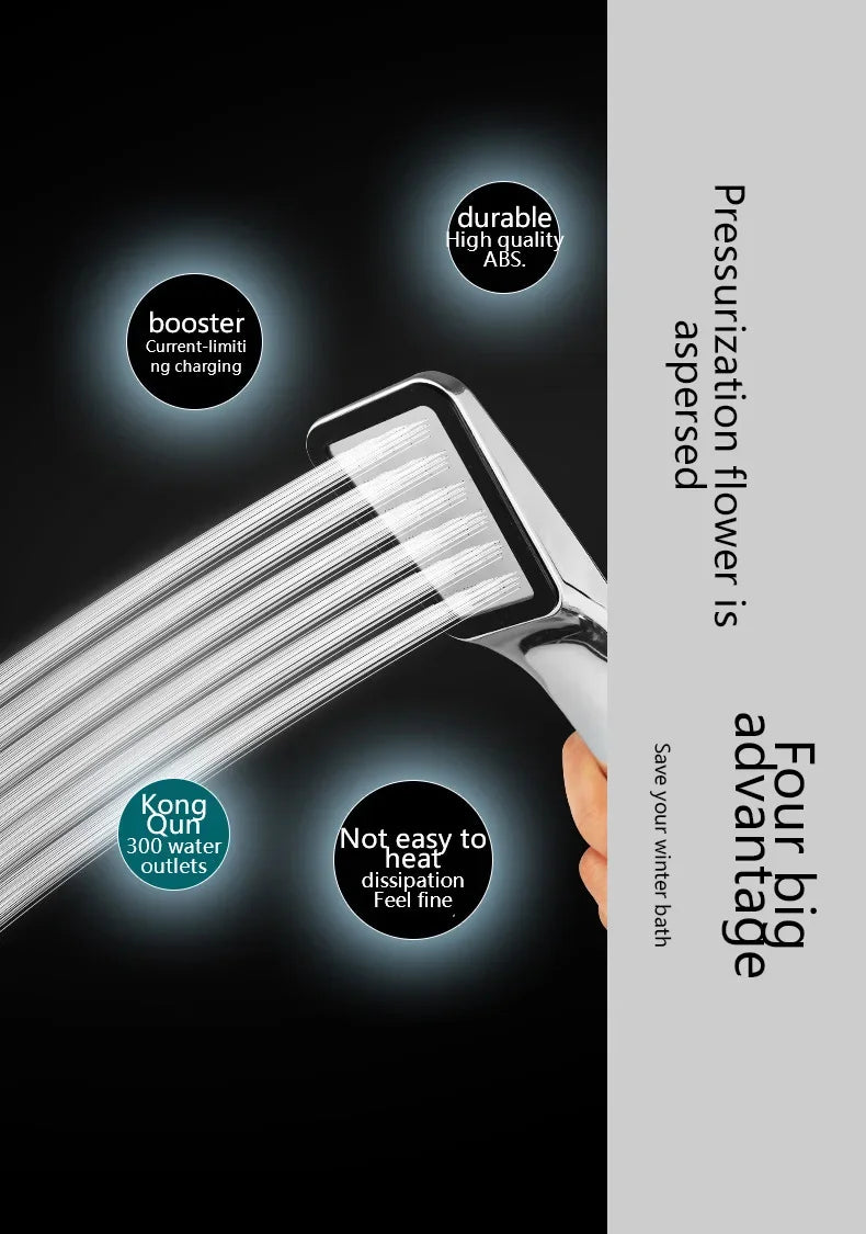 OtherChoice Handbrause Druckverstärkt - 300 Löcher 10cm