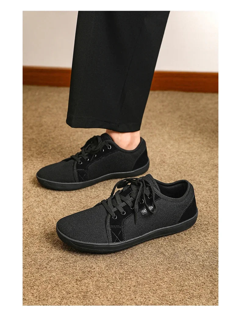 Herren-Barefoot-Sneaker 2025: Wide Zero-Drop Flats - Natural Walking Collection