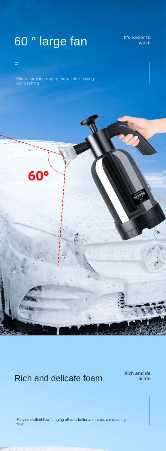 Choice Schaumsprühgerät Handpumpe - 2L 3 Düsen 30cm