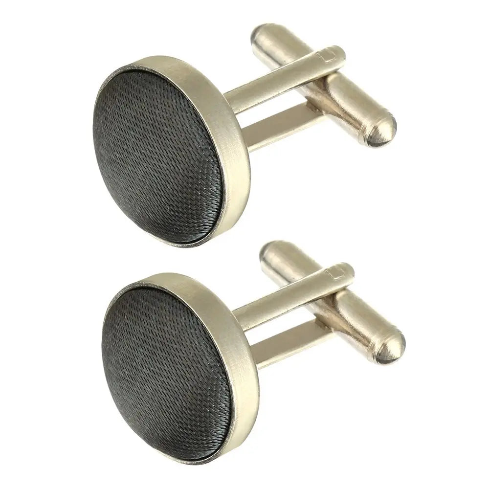 Manschettenknöpfe 2025: High Quality Novelty Stylish Plain Round Wedding - Mens Cufflinks Clothes Buttons Shirt Cuff Links Apparel Collection