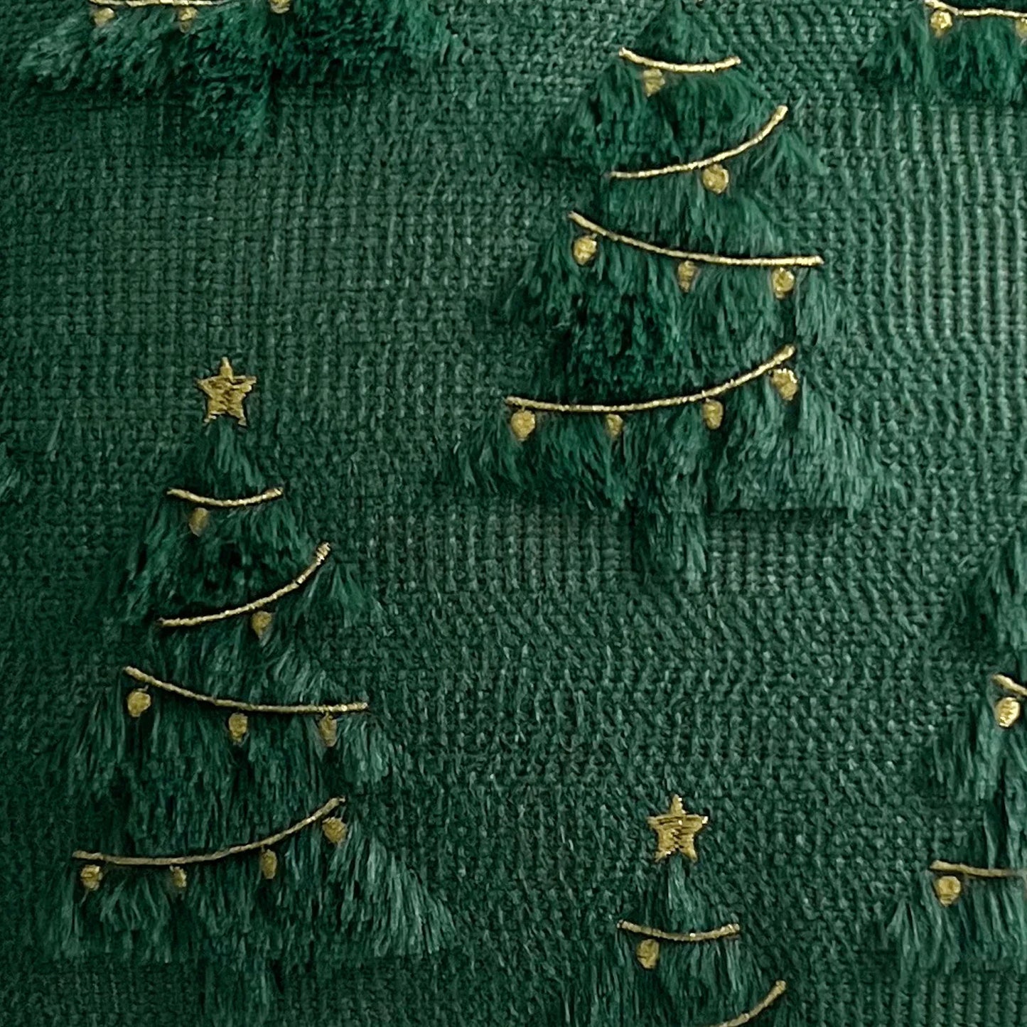 1PCS Christmas retro embroidered pillow case living room sofa cushion Christmas atmosphere home decoration 45x45cm specification