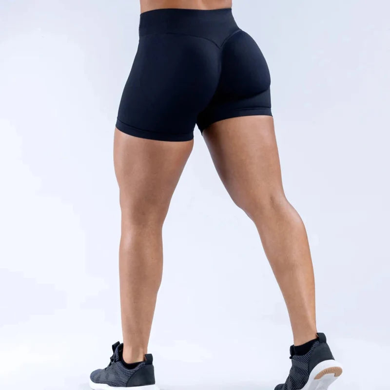 Sport-Shorts 2025: OLOEYER Impact Gym Shorts Women Fitness Sports - Biker Shorts 4.5" Low Ribbed Band Yoga Workout Scrunch Butt Seamless Leggings Collection