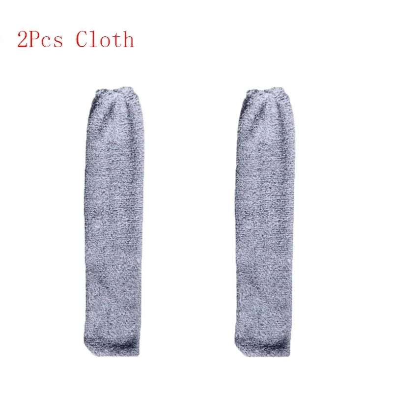 HomeClean TB Teleskop-Besen - Microfaser, faltbar lang