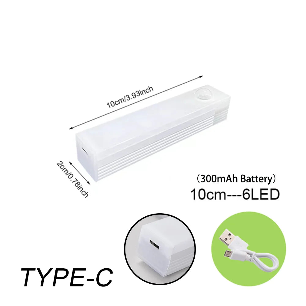 LED Bewegungsmelder Licht 2025 - Wireless Type C Rechargeable für Küche