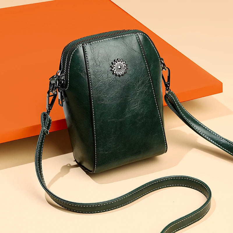 Modisch Vielseitig Handy Tasche 2025 - Neu Casual Schulter Crossbody Klein Tasche - Künstlerisch Retro Mini Tasche Frauen