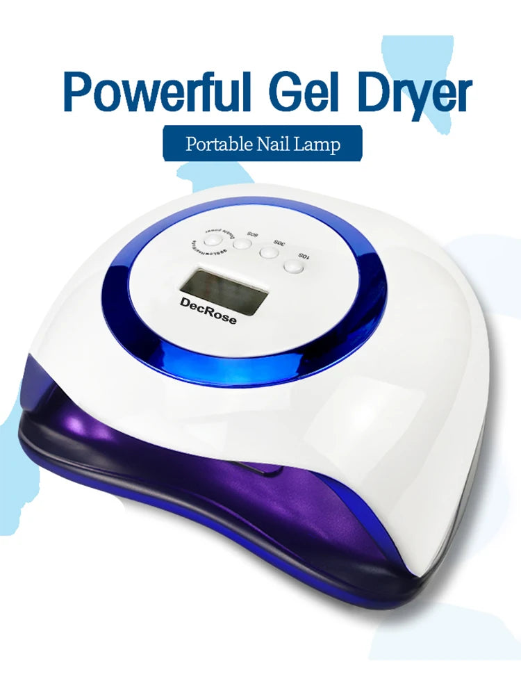 DecRose 168W UV Nageltrockner Sensor - 42 LEDs 110-220V